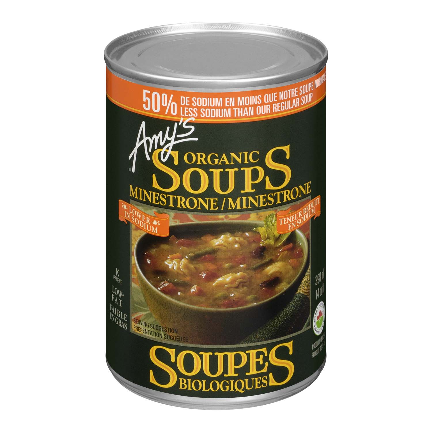 Amy's Minestrone Organic Soups 398 ml