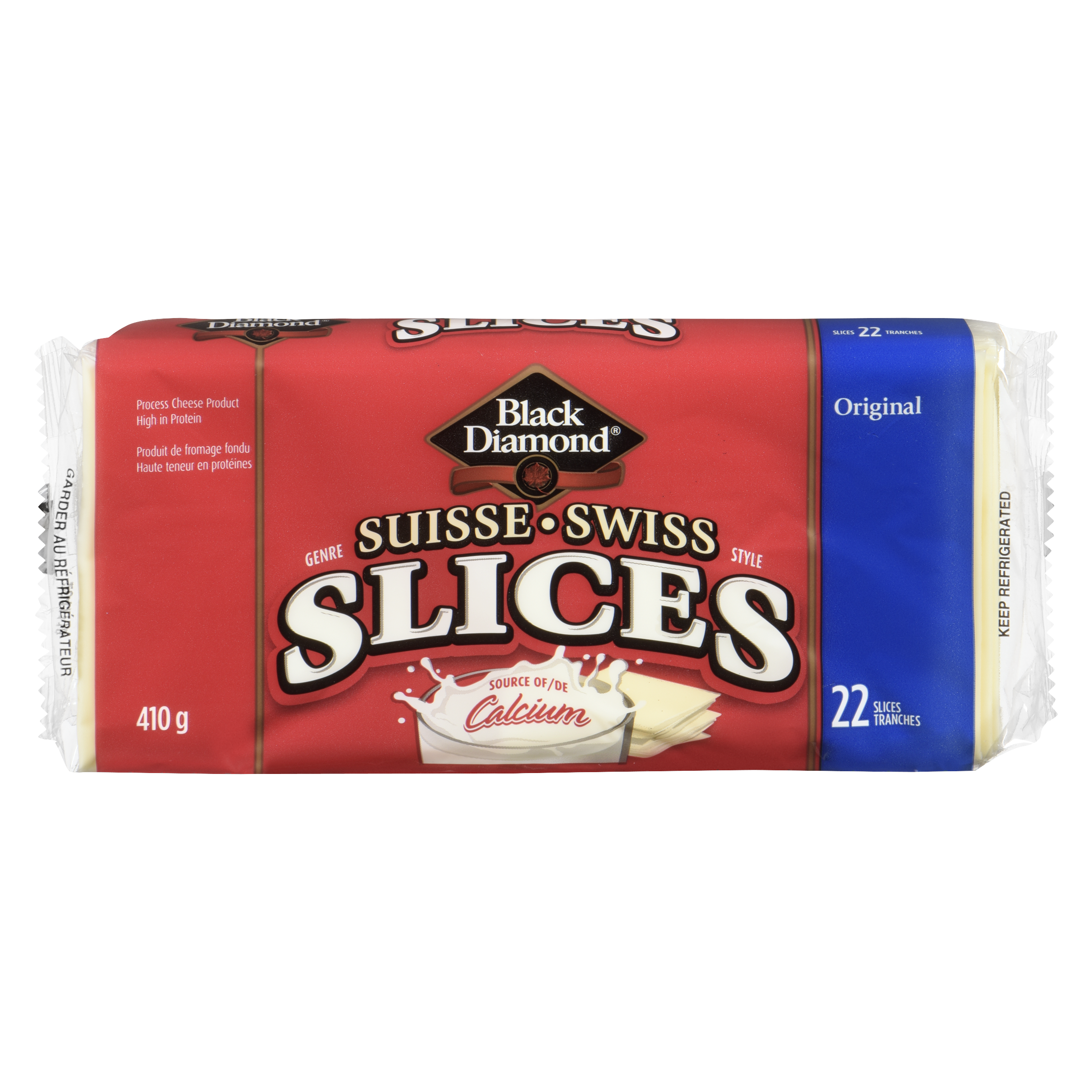 BD CHEESE SLICES SWISS