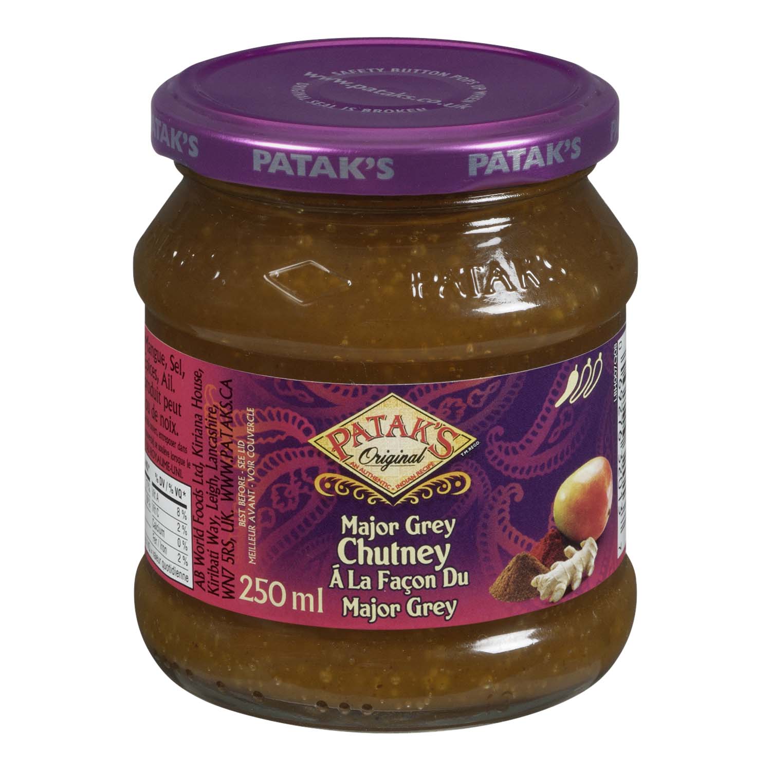 PATAKS MAJOR GREY CHUTNEY