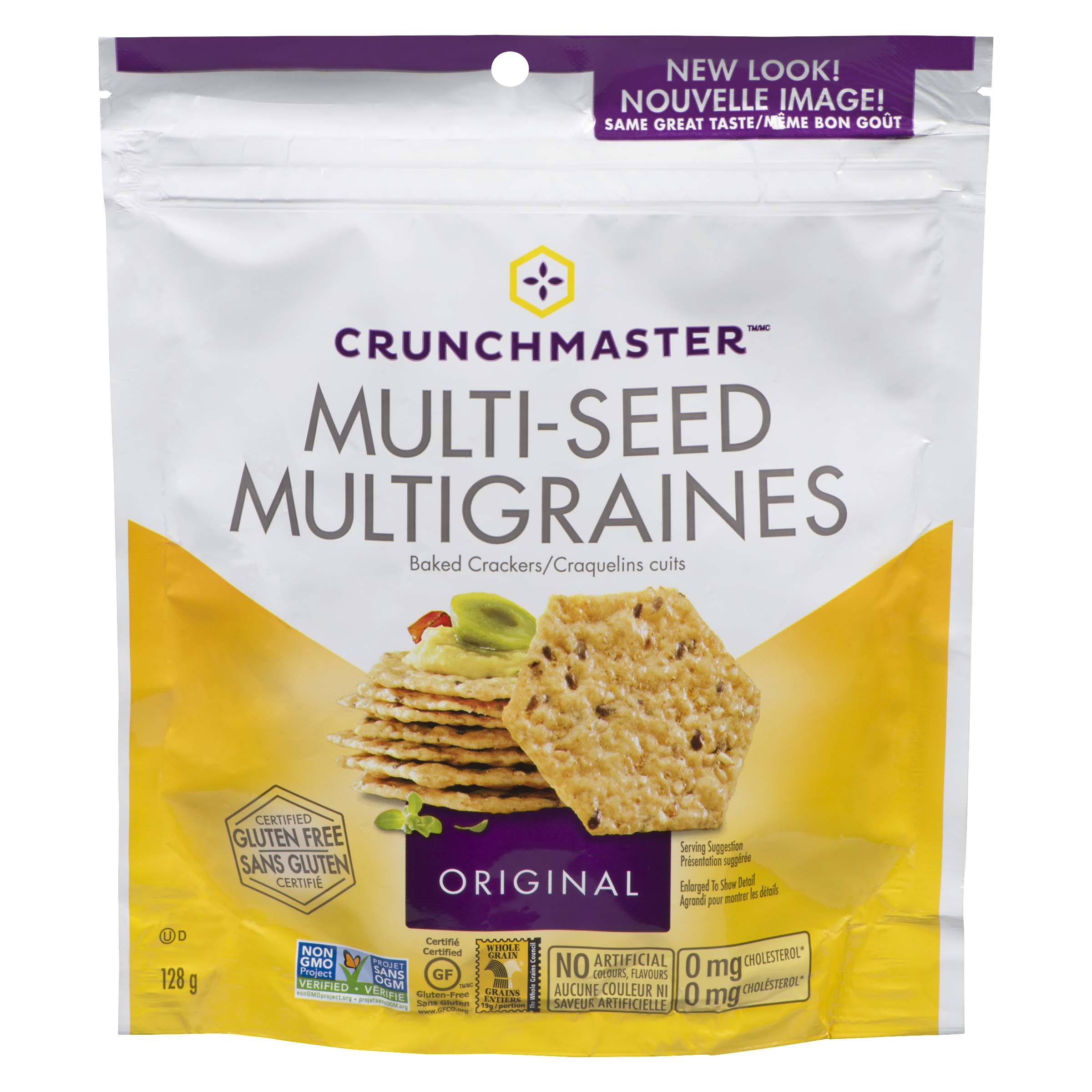 Crunchmaster Baked Crackers Multi-Seed Original 128 g
