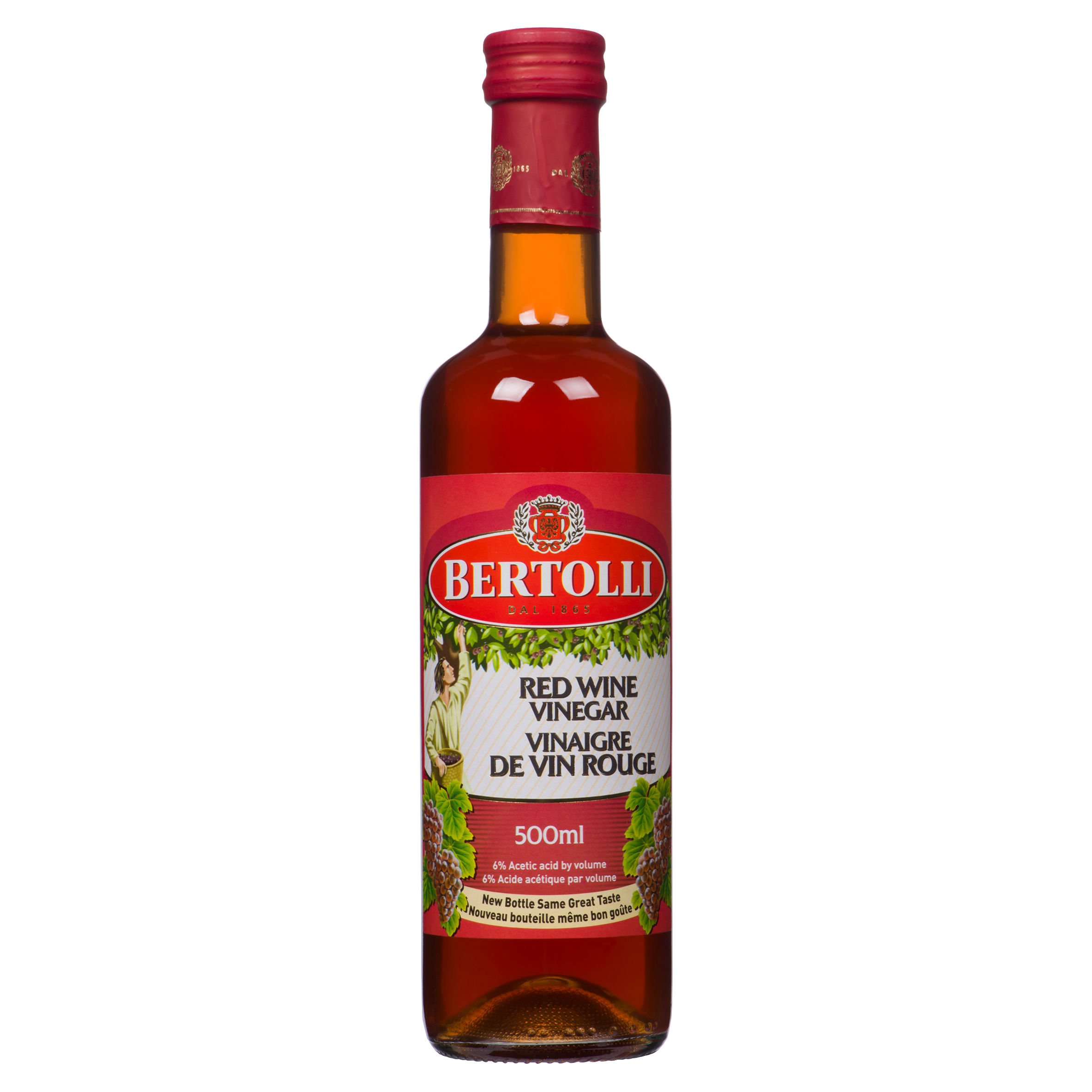 Bertolli Red Wine Vinegar 500 ml