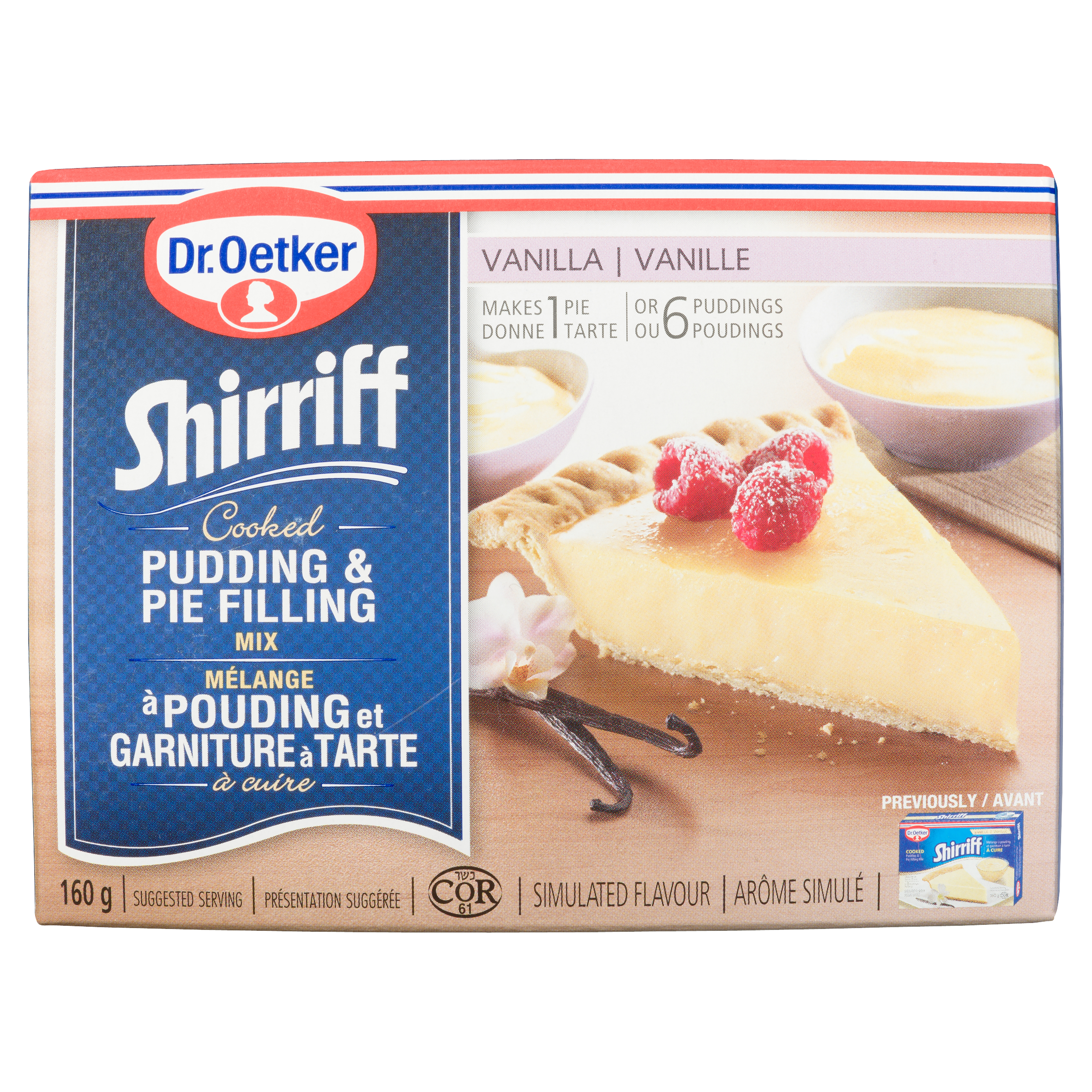 Shirriff Cooked Pudding & Pie Filling Mix Vanilla