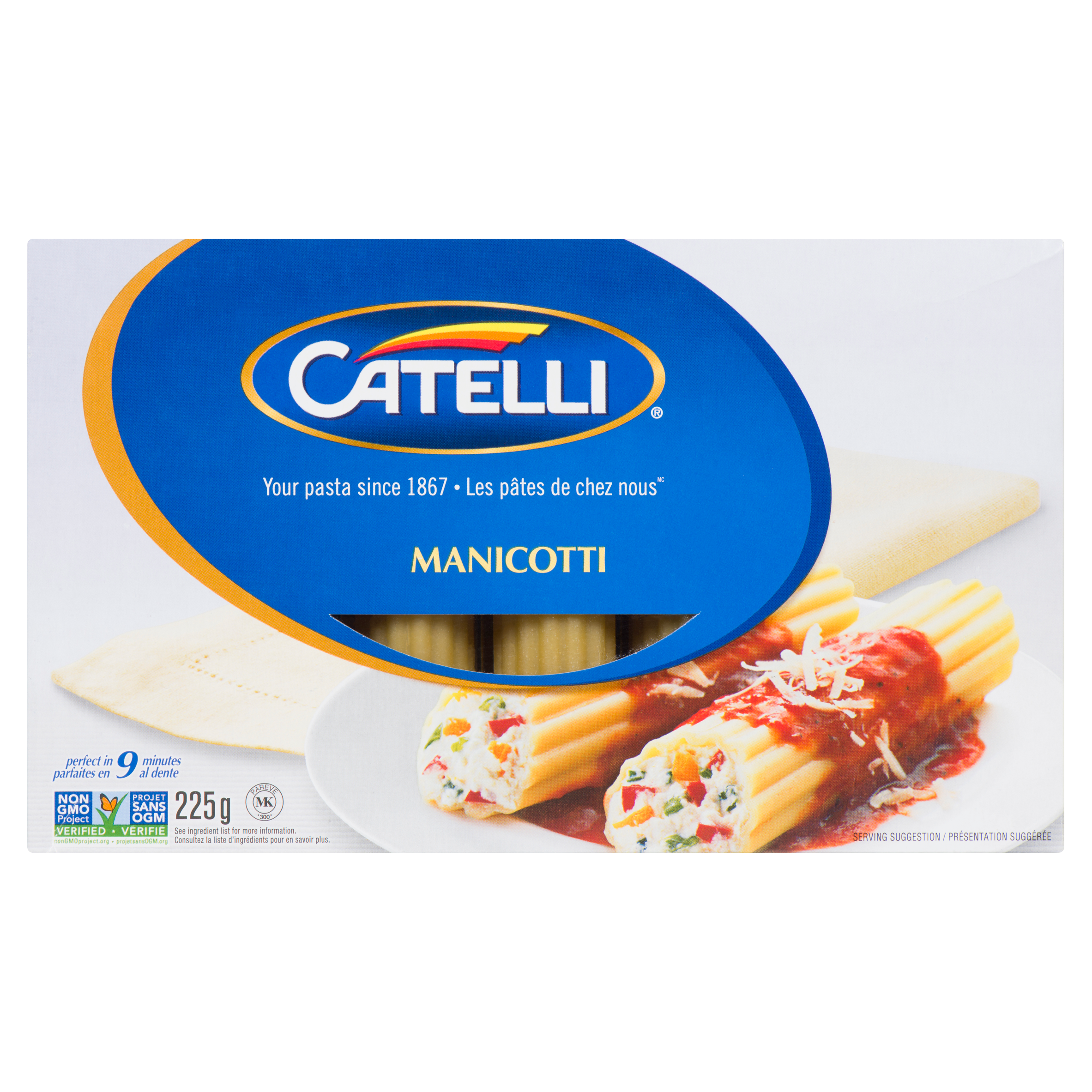 Catelli Manicotti 225 g