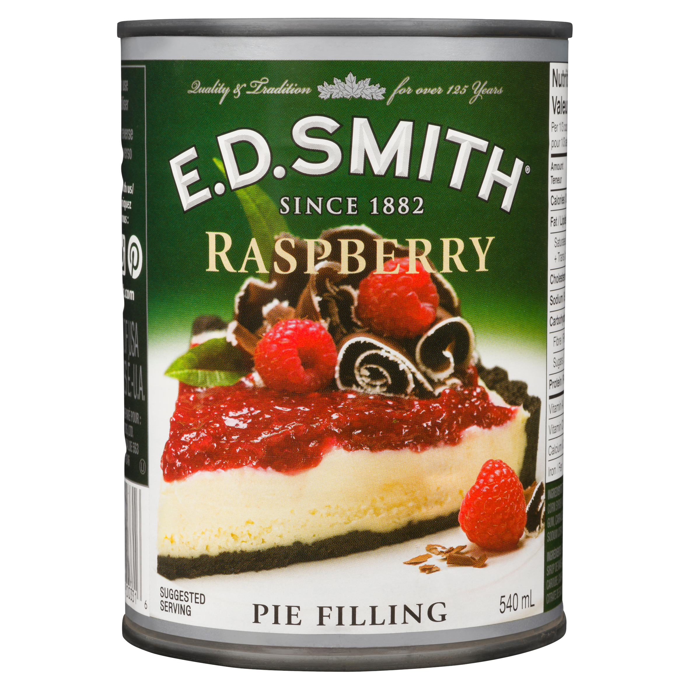 E.D. Smith Raspberry Pie Filling 540 ml