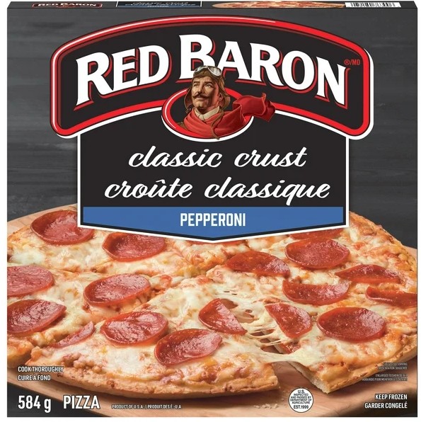 Red Baron Classic Crust Pizza Pepperoni 584g