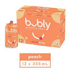 BUBLY SPARKLING WATER PEACH