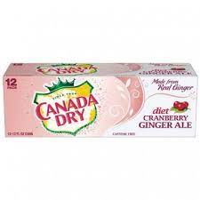 CD DIET CRANBERRY GINGERALE