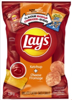 LAYS CHIPS KETCHUP & CHEESE
