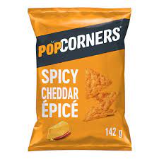 POPCORNERS SPICY CHEDDAR